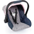Deluxe Doll's Car Seat With Canopy - Grey