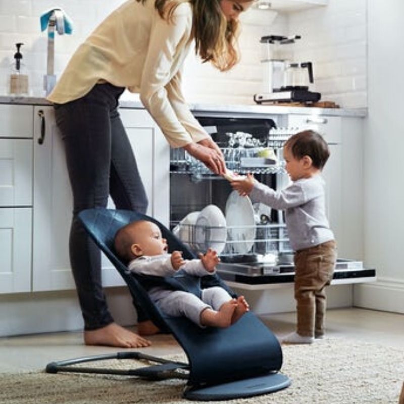 Bouncer Bliss - Cotton Midnight Blue