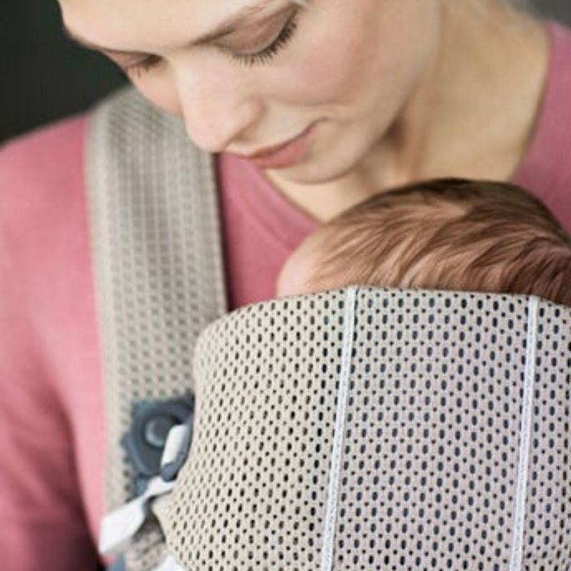 Baby Carrier Mini - 3D Mesh Greige