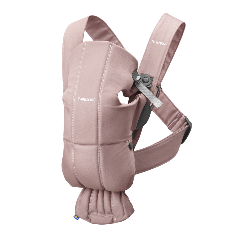 Baby Carrier Mini - Cotton Dusty Pink