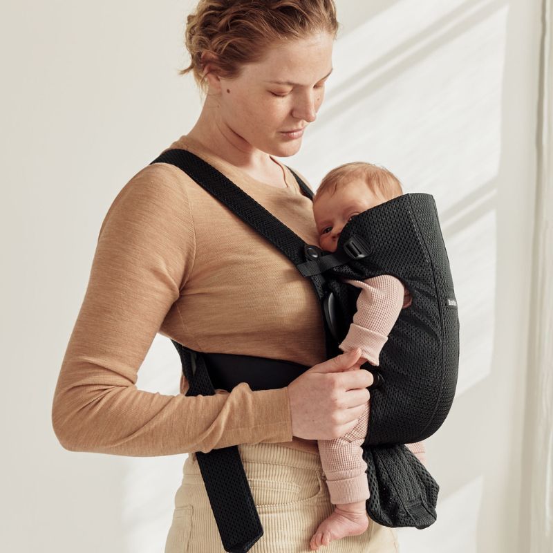 Baby Carrier Mini - 3D Mesh Black