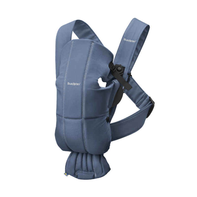 Baby Carrier Mini - Cotton Vintage Indigo