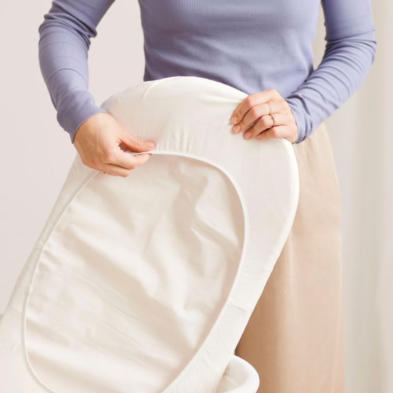Fitted Sheet for Cradle - Organic