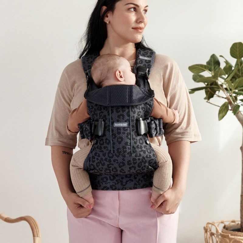  Baby Carrier One Air Anthracite Leopard