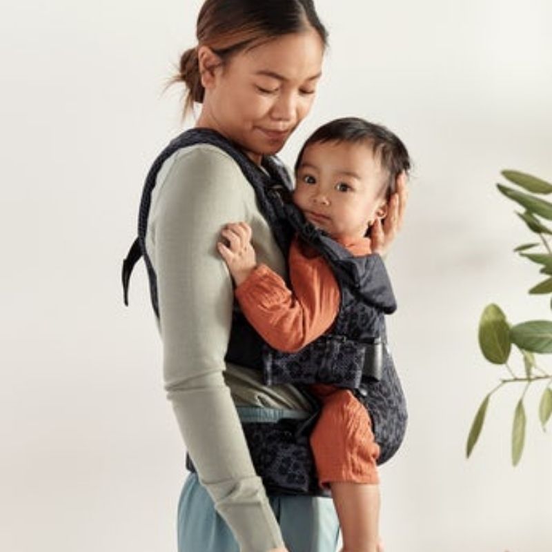  Baby Carrier One Air Anthracite Leopard