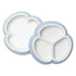 Baby Plate Set - 2 Pack Powder Blue