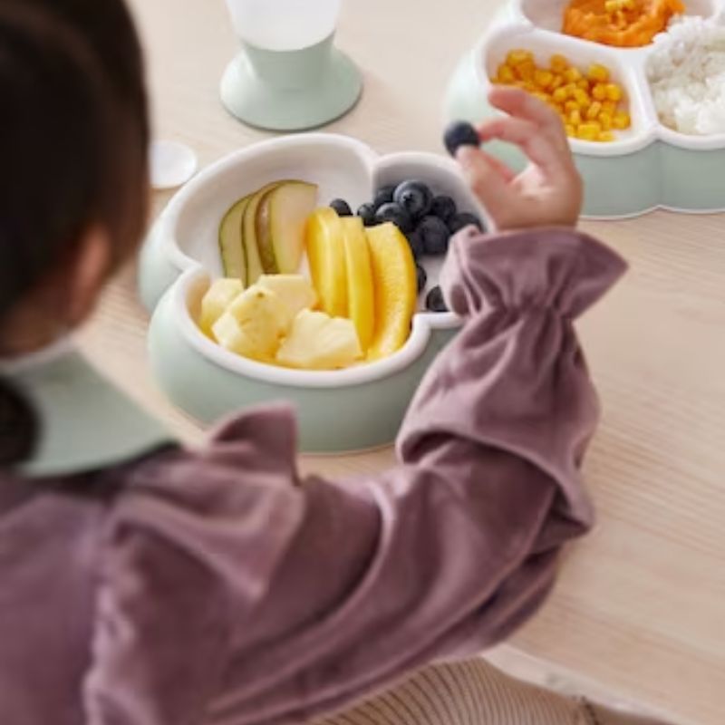 8 Piece Dinnerware Set Powder Green