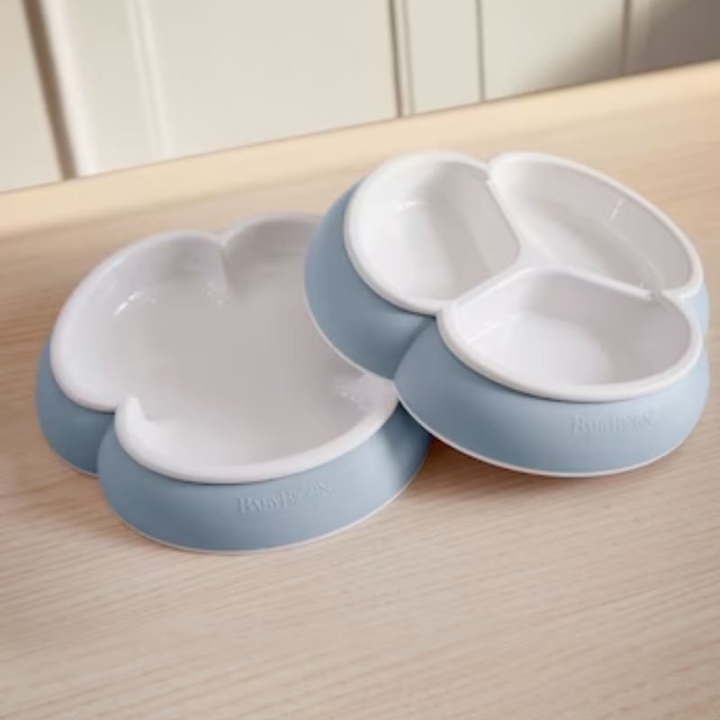 8 Piece Dinnerware Set Powder Blue