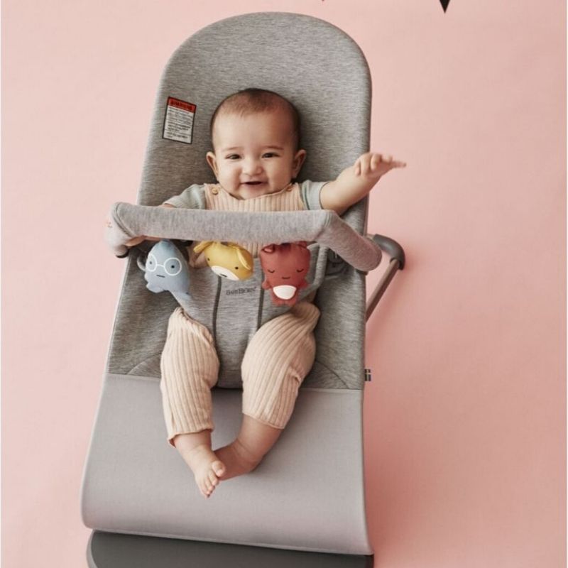 Bouncer Toy Attachment soft friends