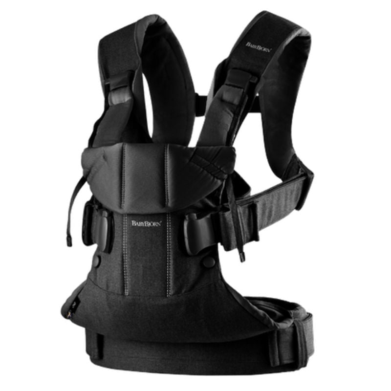 Baby Carrier One - Cotton Mix Black