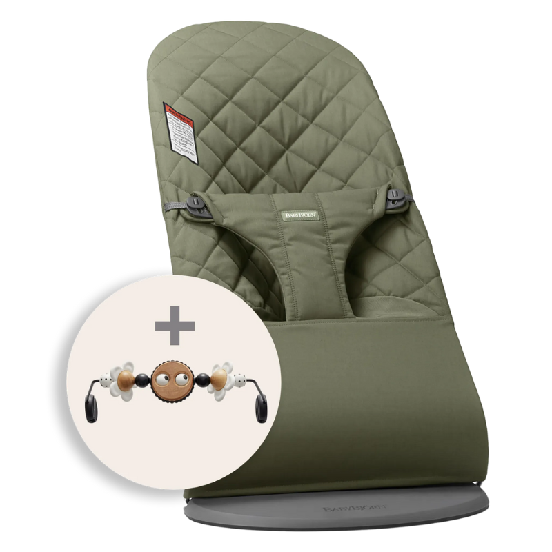 Bouncer Bundle with Black & White Googly Eye Toy