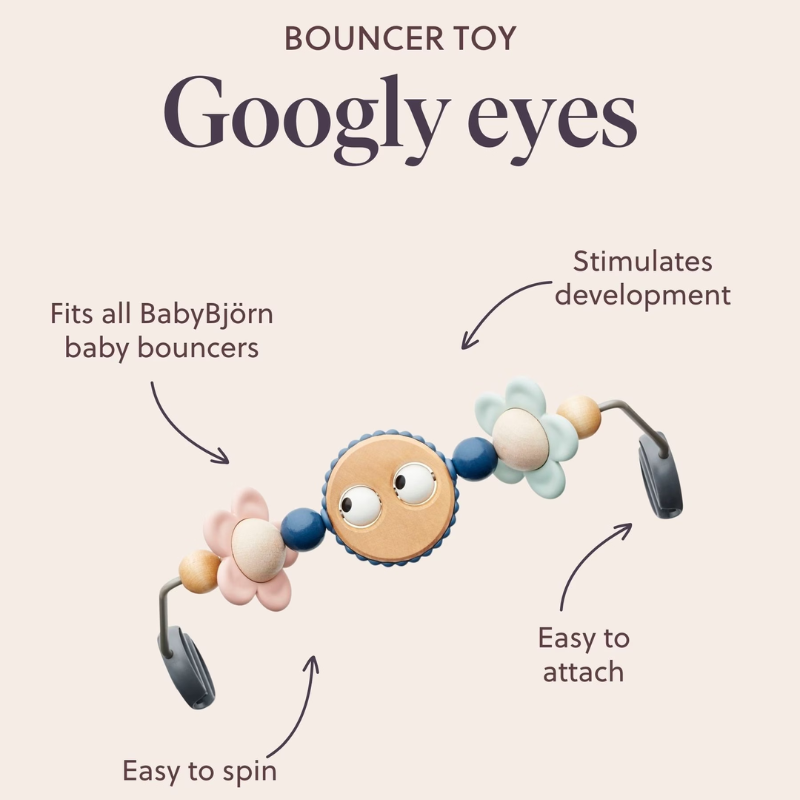 Bouncer Bundle with Pastel Googly Eye Toy