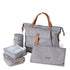Erin Backpack Diaper Bags Grey