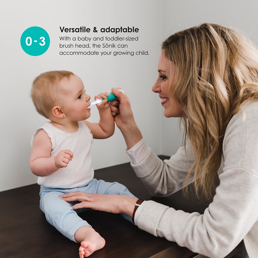 Sönik 2-Stage Sonic Toothbrush - Baby | Snuggle Bugz | Canada's