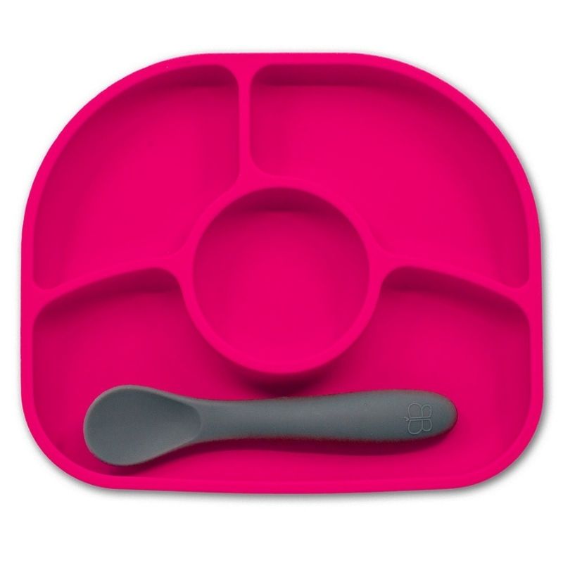 Yümi Silicone Plate and Spoon Set