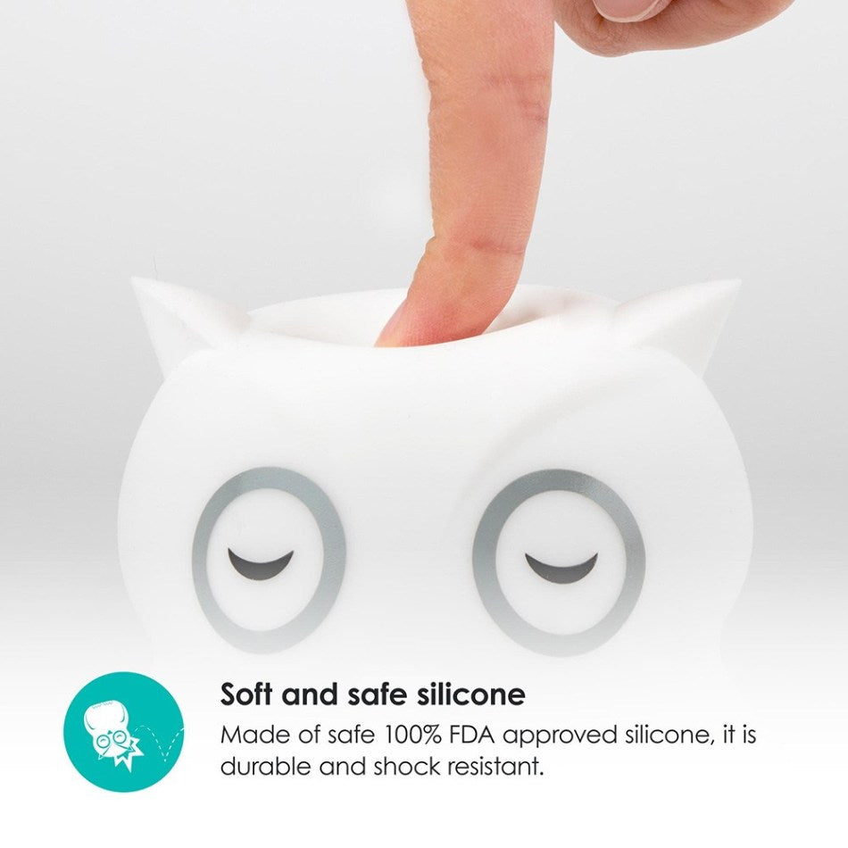 Hibü Owl Silicone Portable Night Light