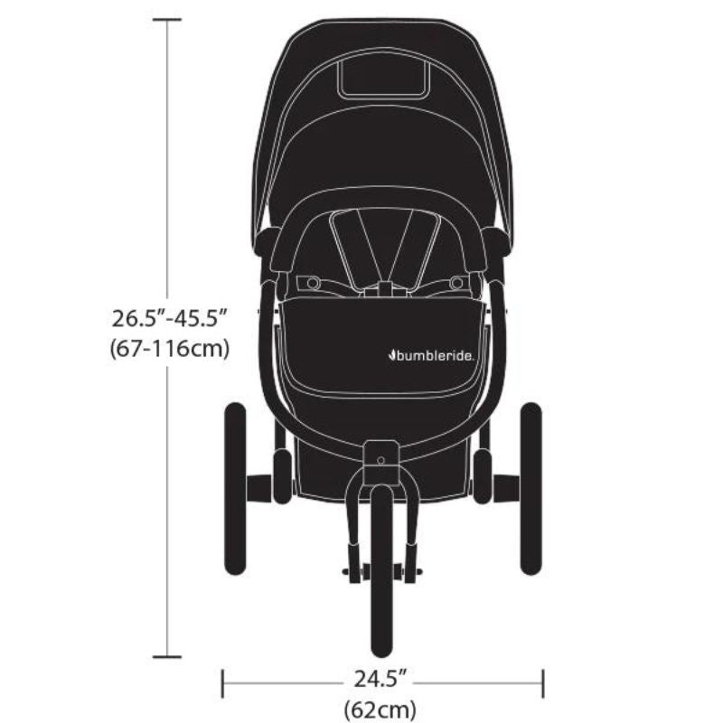 Indie All Terrain Stroller - 2022 Black