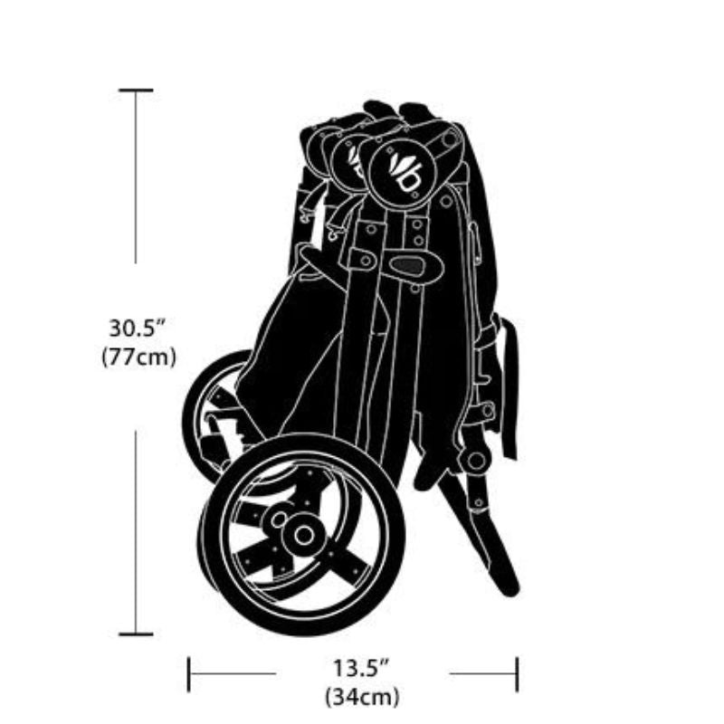 Indie Twin Double Stroller - 2022 Dusk