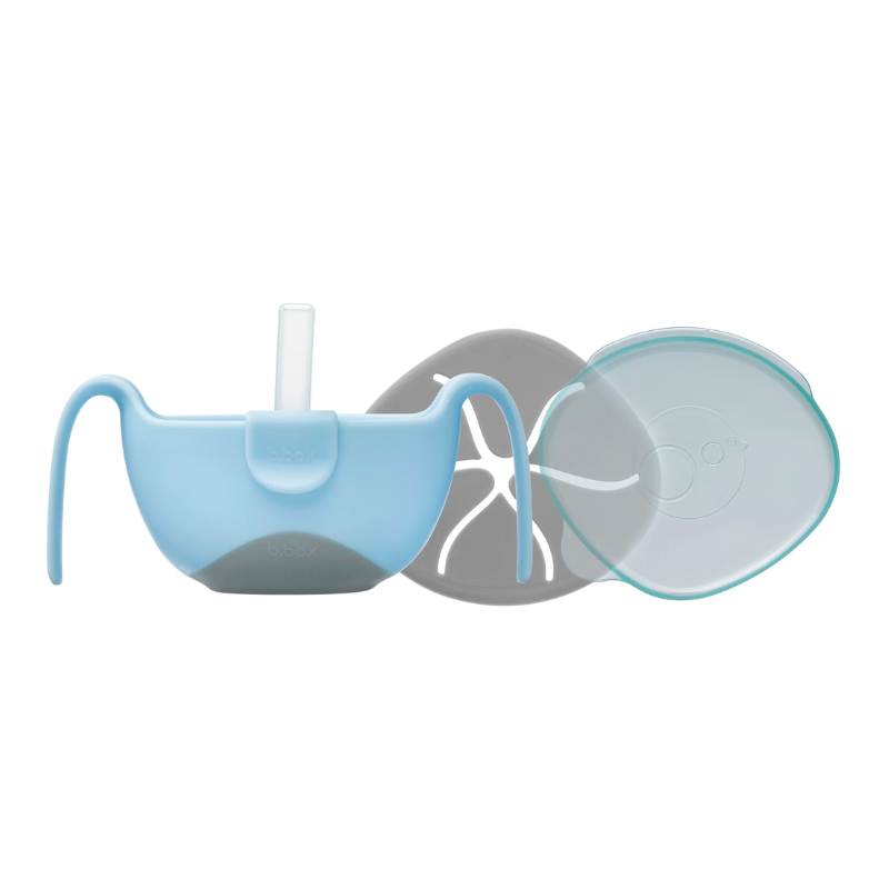 Bowl + Straw Bubblegum