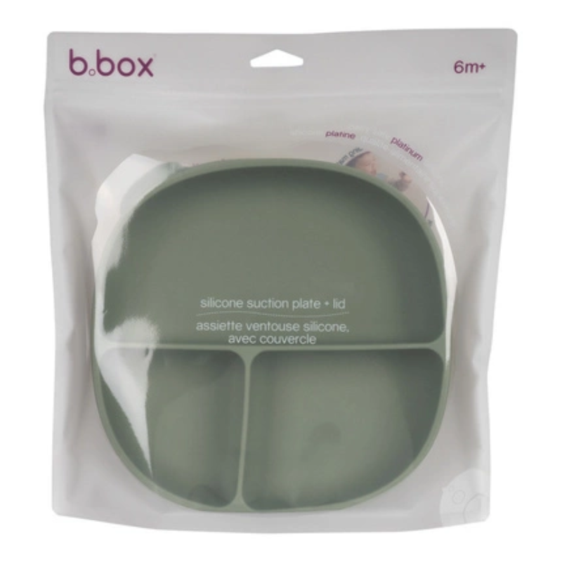 Silicone Suction Plate and Lid