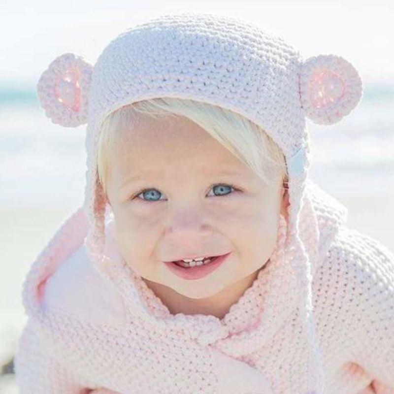 Tuque ours au crochet