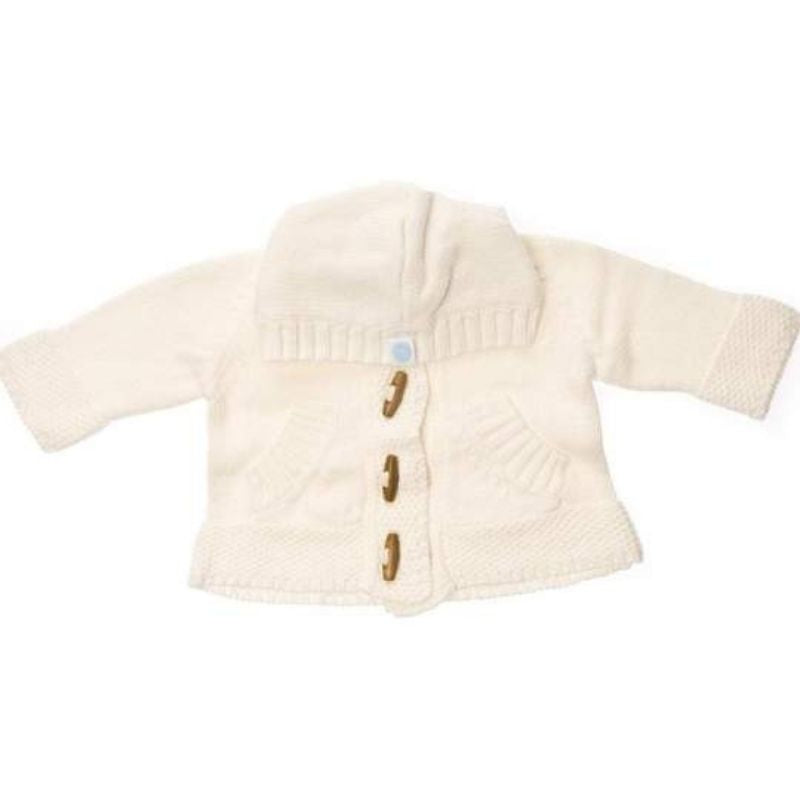 Knit Hoodie Ivory