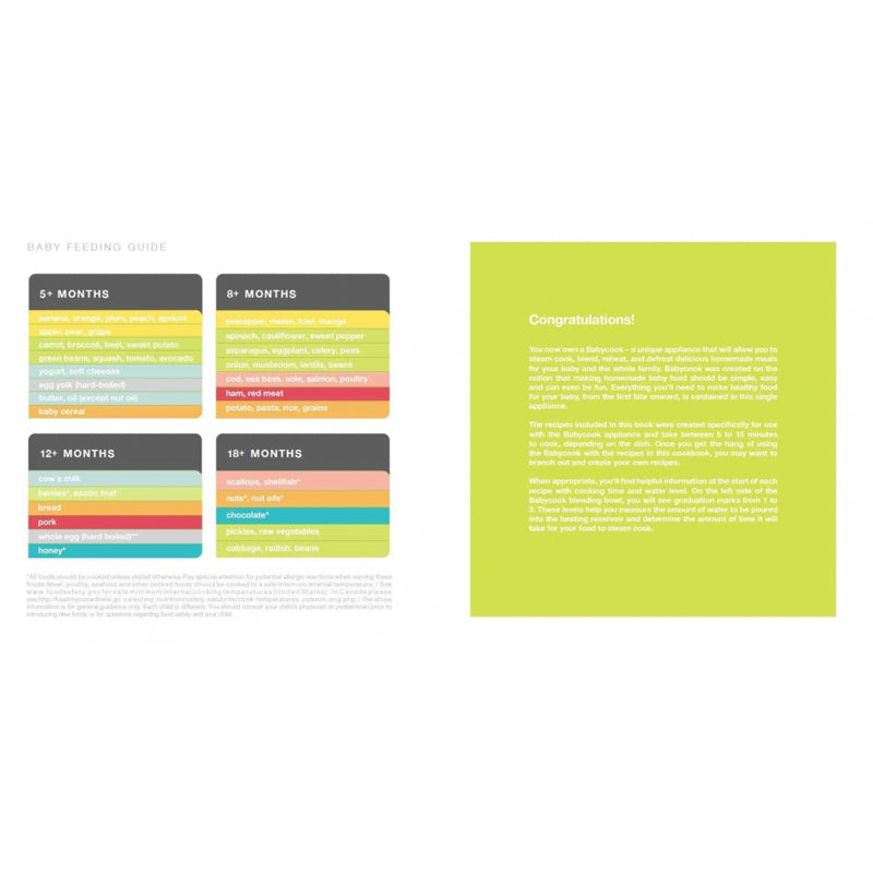 Babycook Cookbook – New Edition