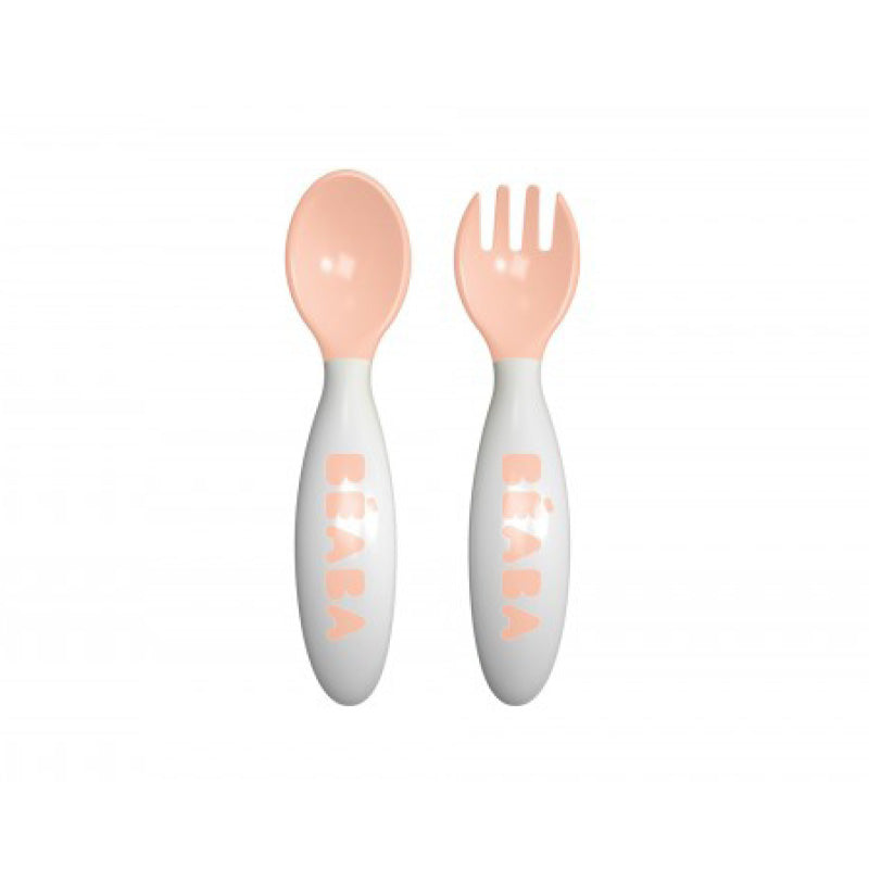 Second Stage Ergonomic Cutlery - Set of 2 Rose
