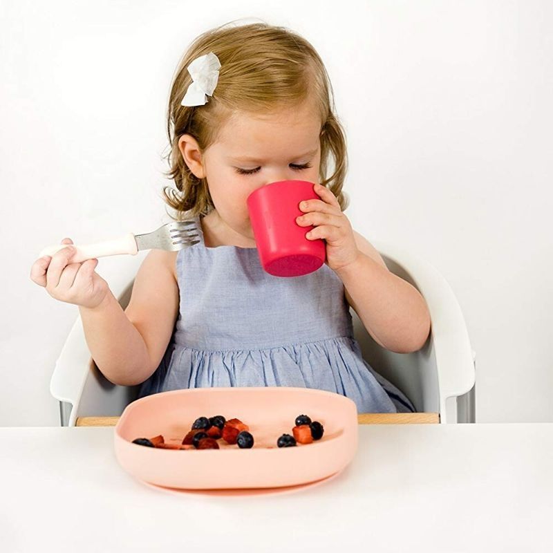 Silicone Anti-Slip Cup Pink