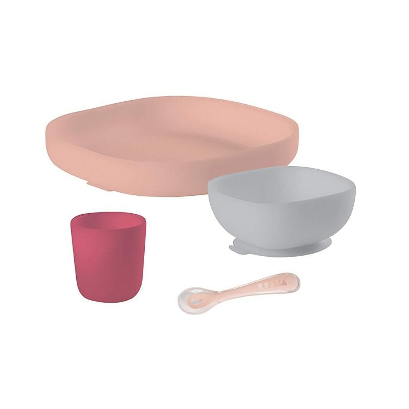 Silicone Suction 4-Piece Meal Set
