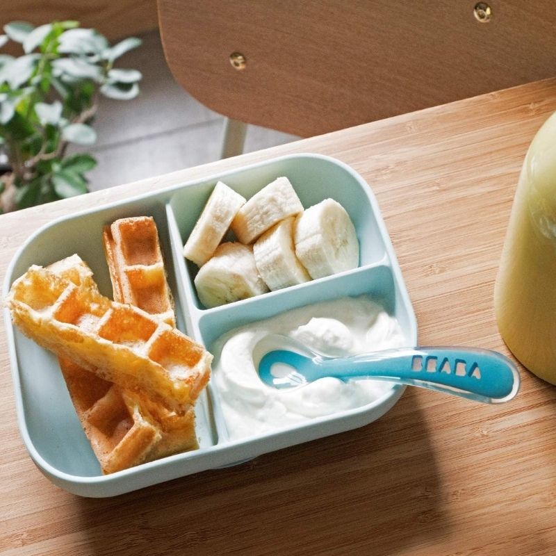 Divided Plate & Spoon