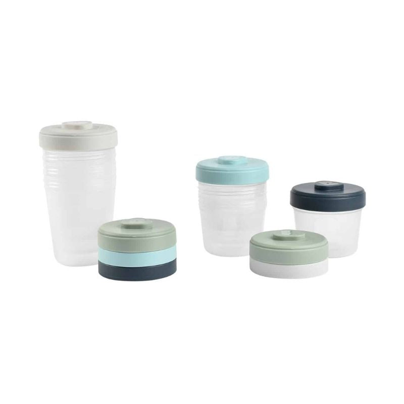 Baby Food Clip Containers Set of 8 - Large