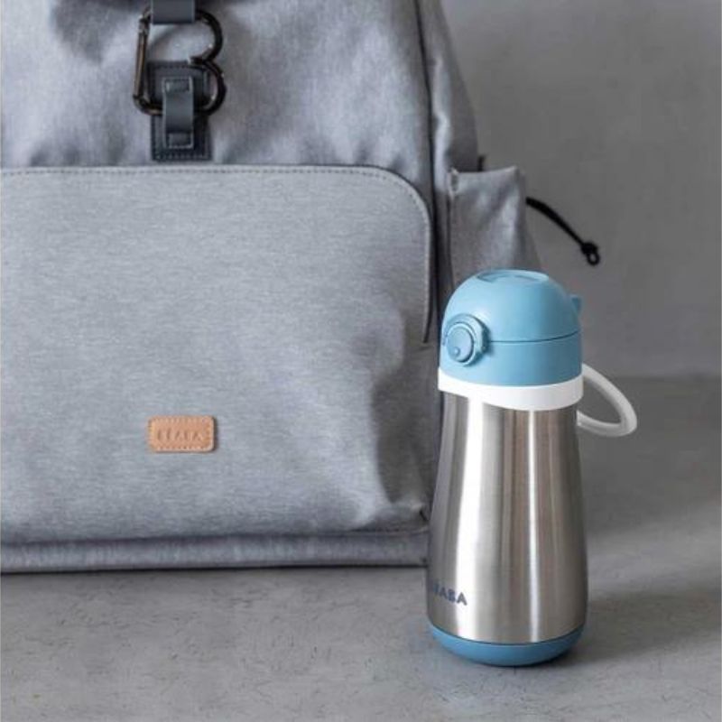 Stainless Steel Kids Water Bottle Rain