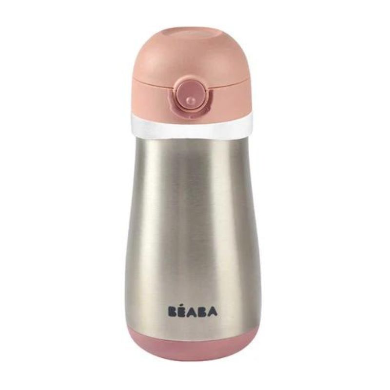 Stainless Steel Kids Water Bottle Rose