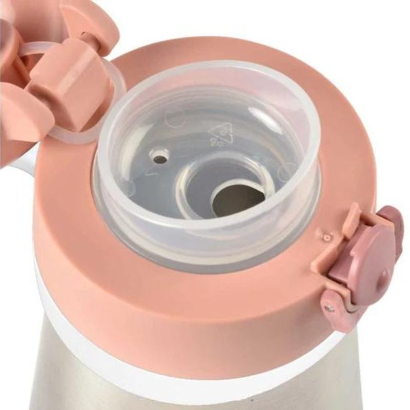 Stainless Steel Kids Water Bottle Rose