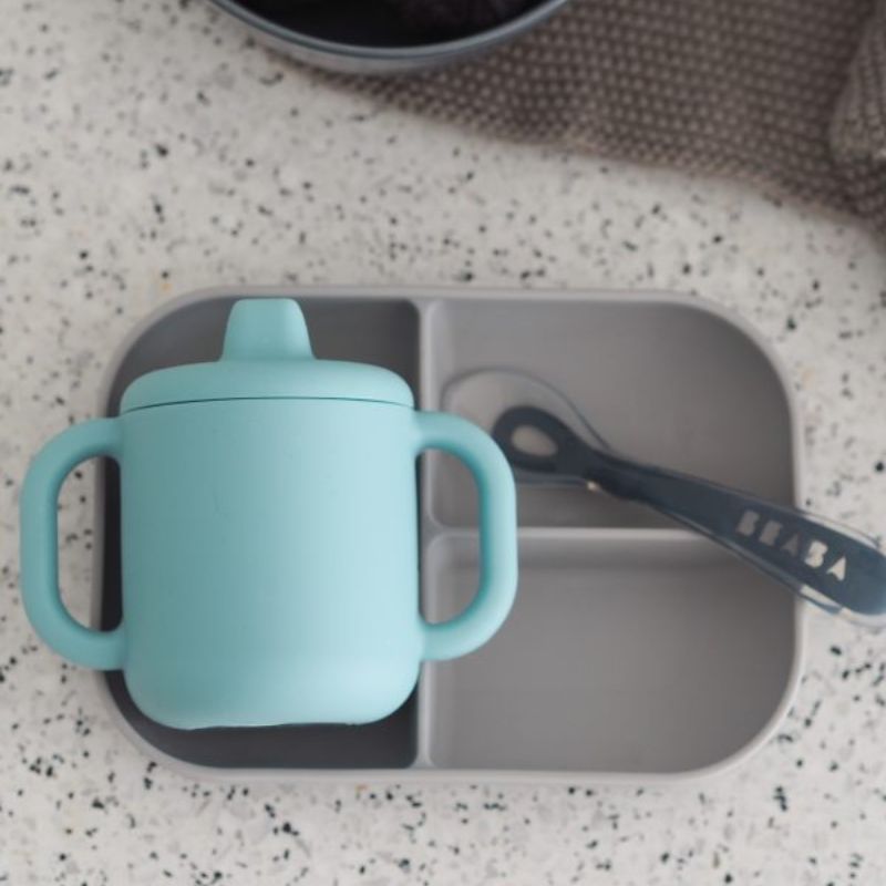 Silicone Feeding Set - 3pc Rain