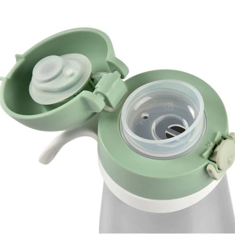 Stainless Steel Kids Water Bottle Sage