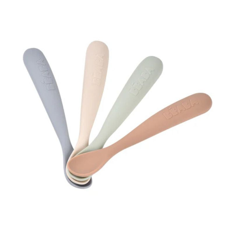 First Stage Silicone Spoon - 4 Pack