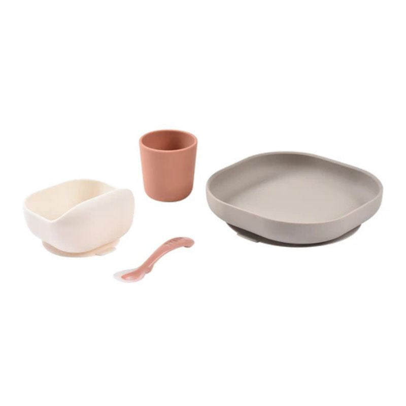 Silicone Suction 4-Piece Meal Set
