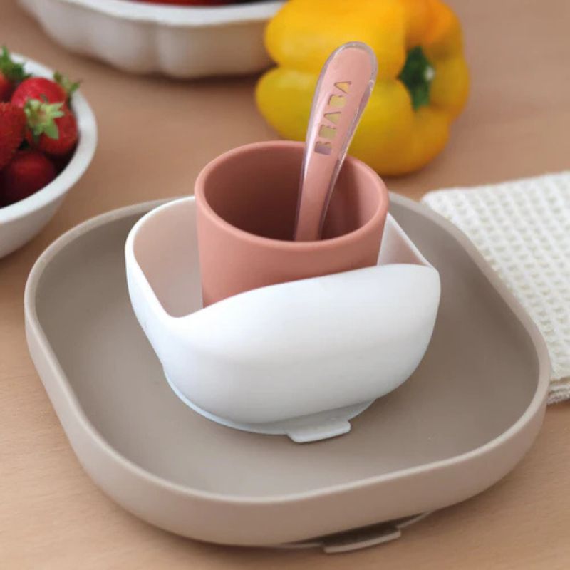 Silicone Suction 4-Piece Meal Set