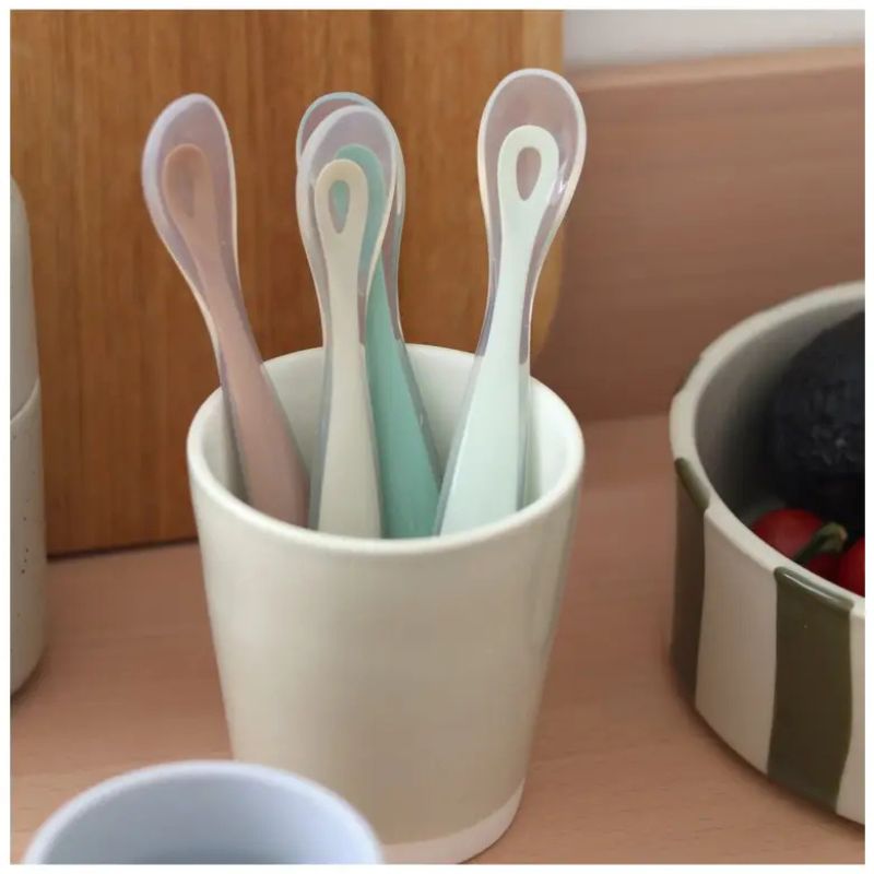 Second Stage Silicone Spoons - 4 Pack