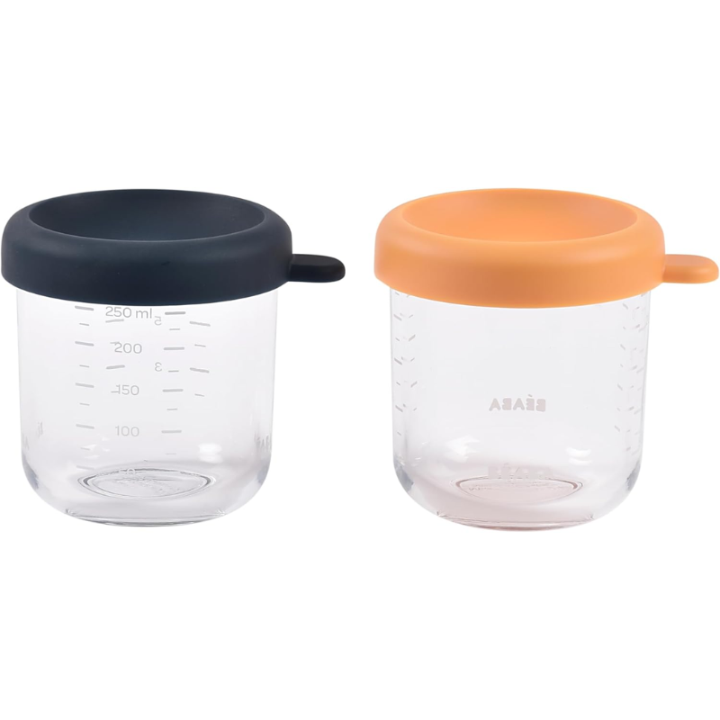 8oz Glass Baby Food Jars