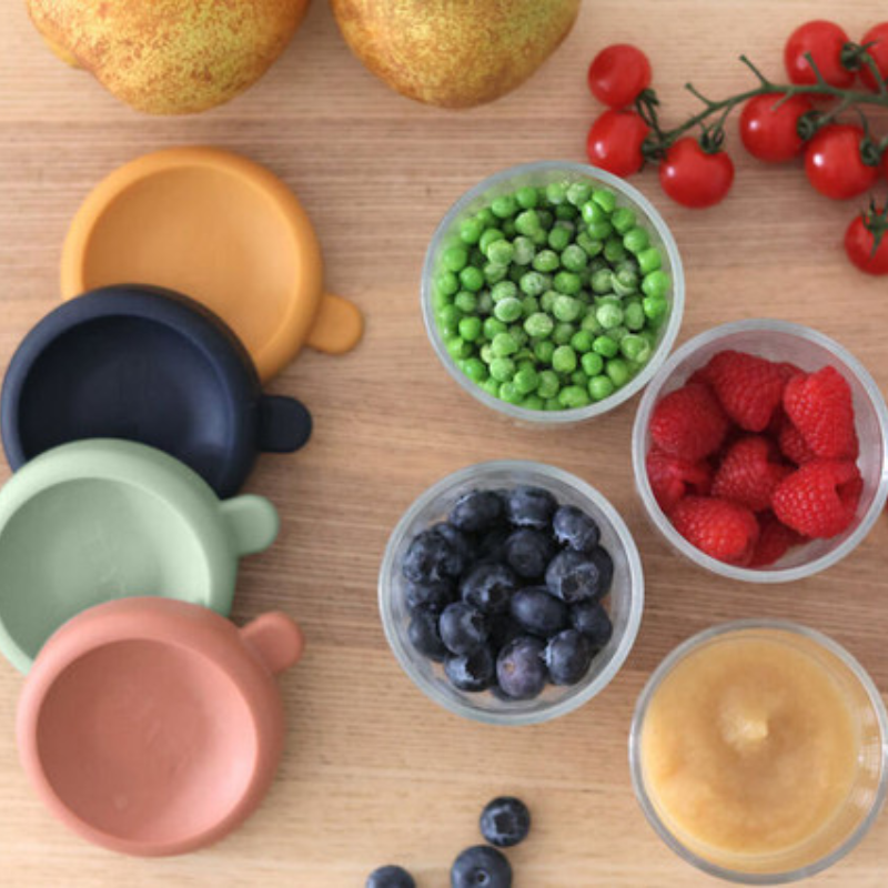 8oz Glass Baby Food Jars