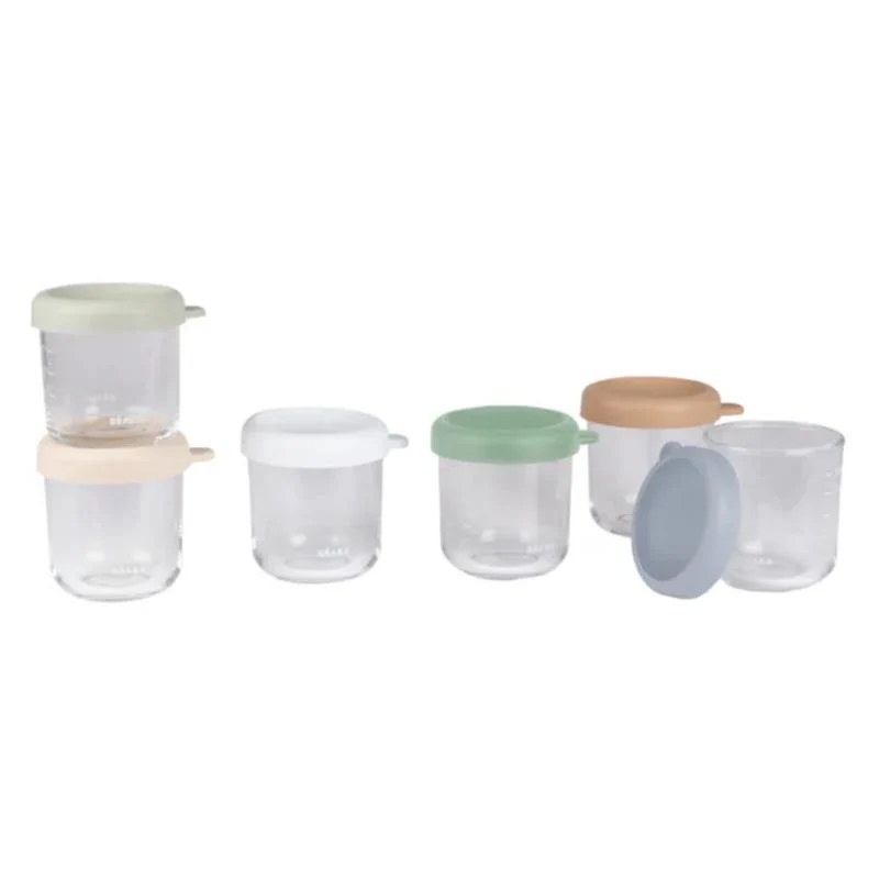 8oz Glass Baby Food Jars