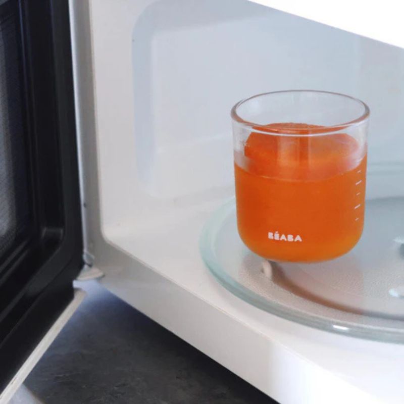 Set of 6 8oz Glass Baby Food Jars