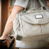 Geneva Changing and Diaper Bag Heather Grey