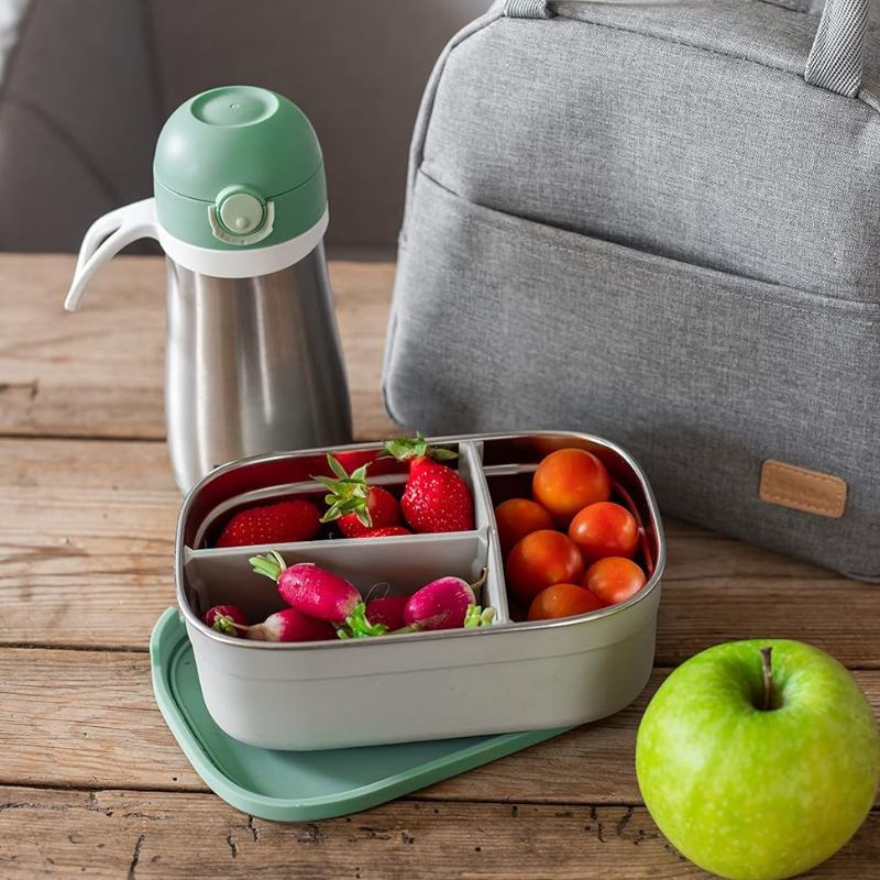 Stainless Steel Lunch Box-Sage
