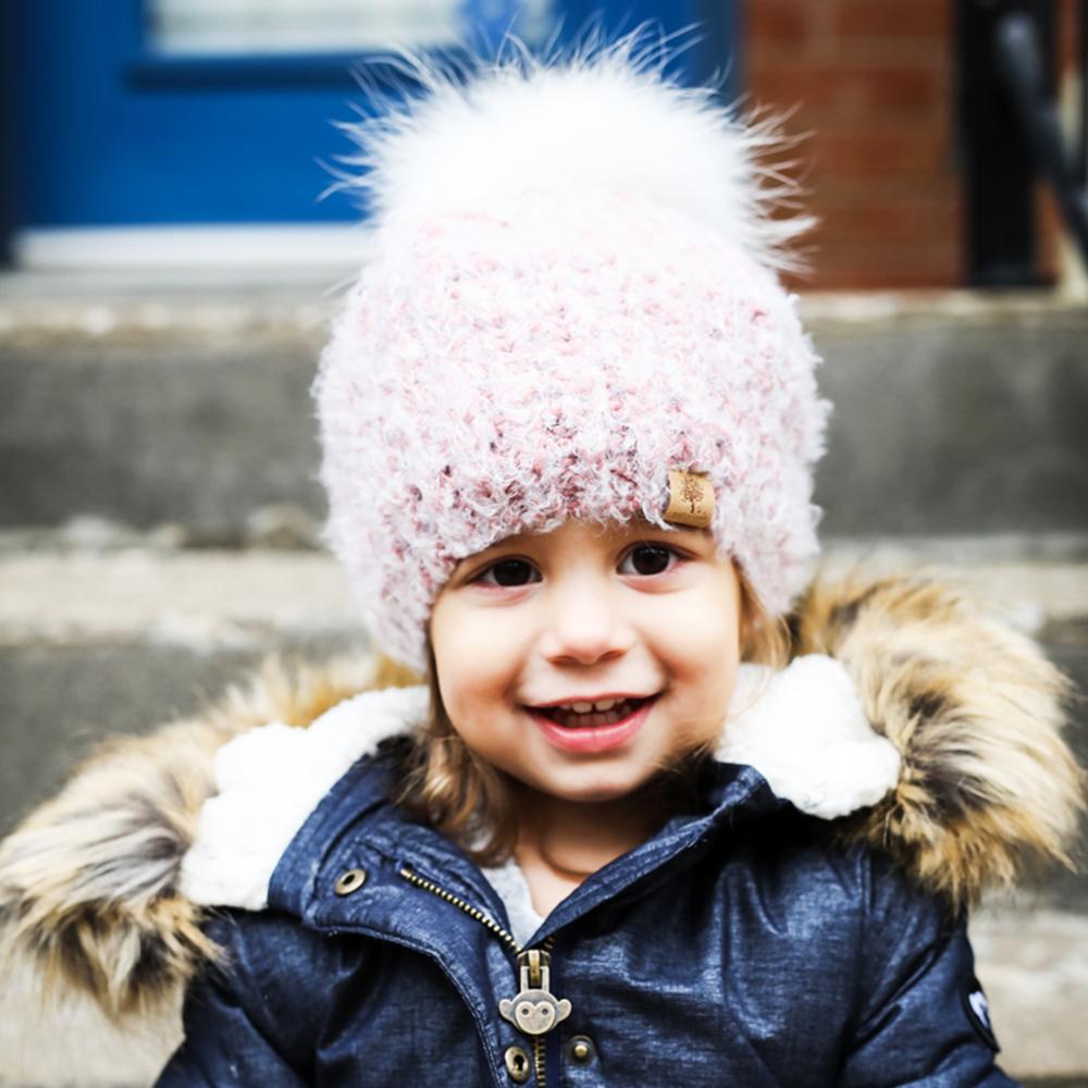 Beanie Beret - Blush