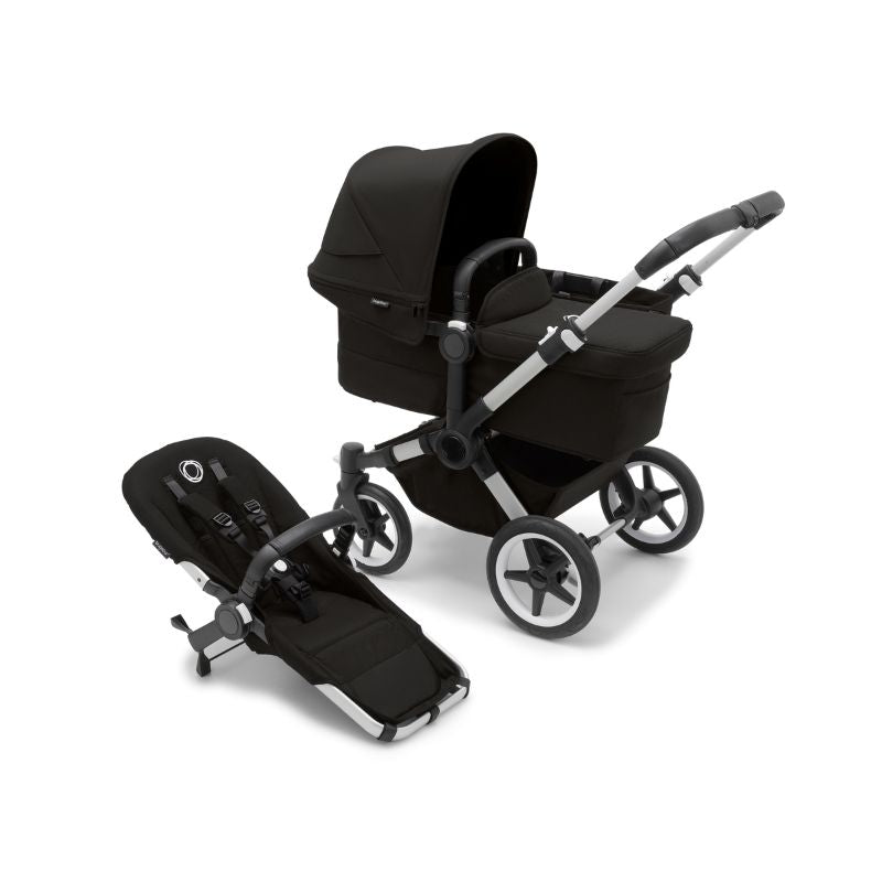 Donkey 5 Mono Complete Stroller Aluminum Midnight Black