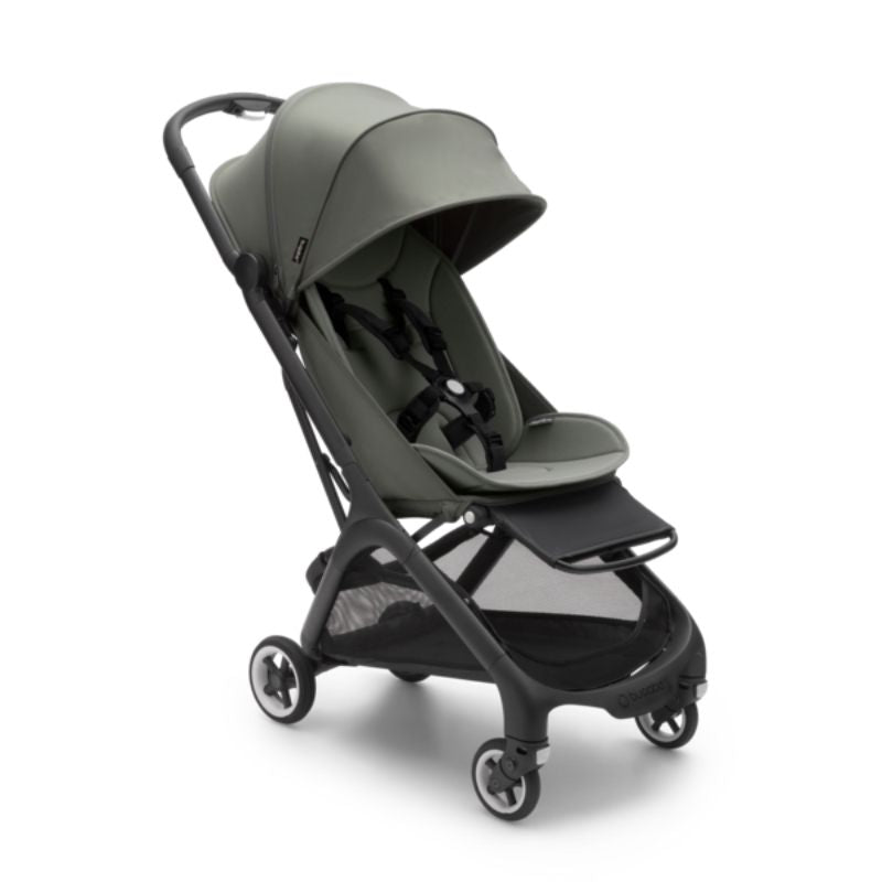 Butterfly Complete Ultra-Compact Stroller Black / Forest Green